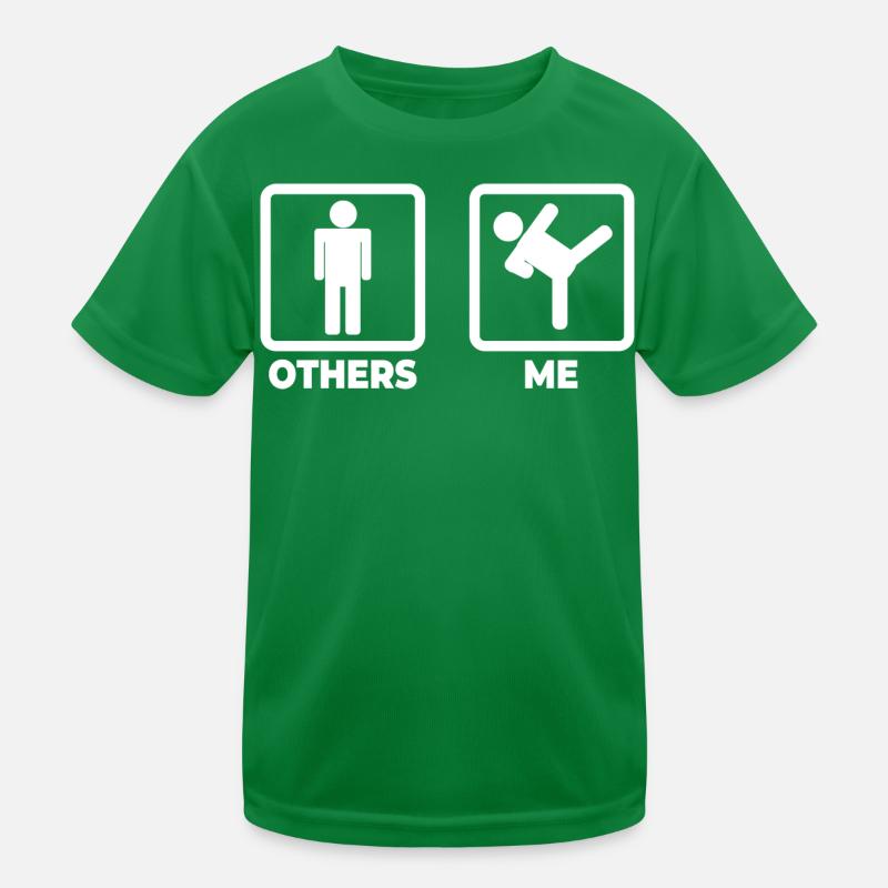 Figurine bâton de karaté T-shirt sport Enfant