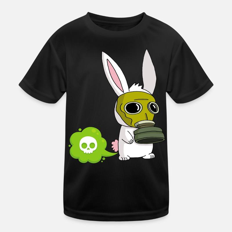 Farting Rabbit Kids Functional T-Shirt