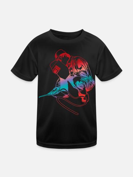 Weld - Kids Functional T-Shirt - black - Front