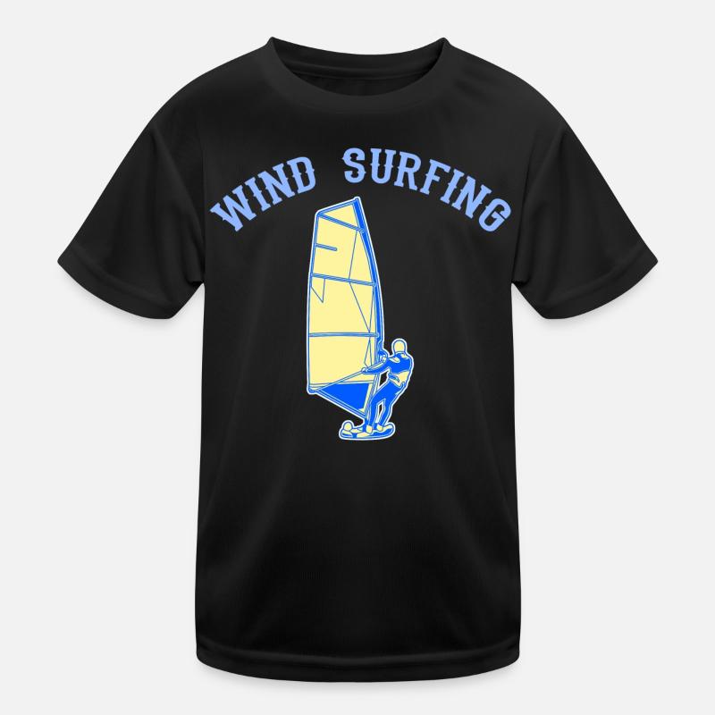 Windsurfing Kids Functional T-Shirt