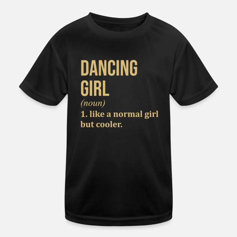 Tanzen Kinder Funktions-T-Shirt