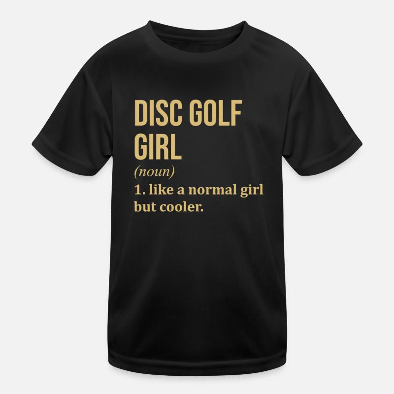 Disc Golf T-shirt sport Enfant