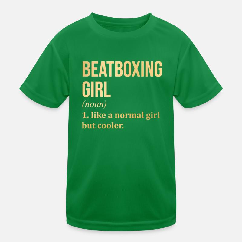 Beatboxen Kinder Funktions-T-Shirt