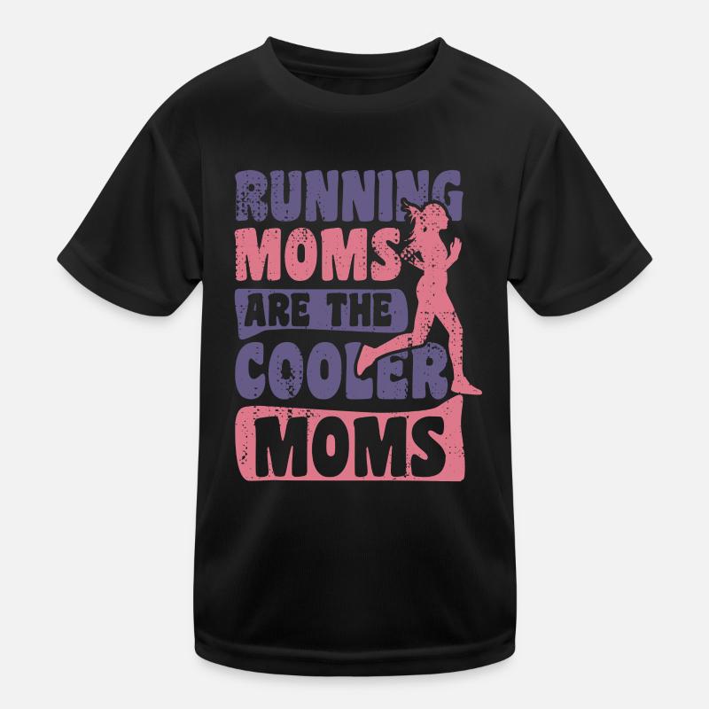 Mère et coureuse T-shirt sport Enfant