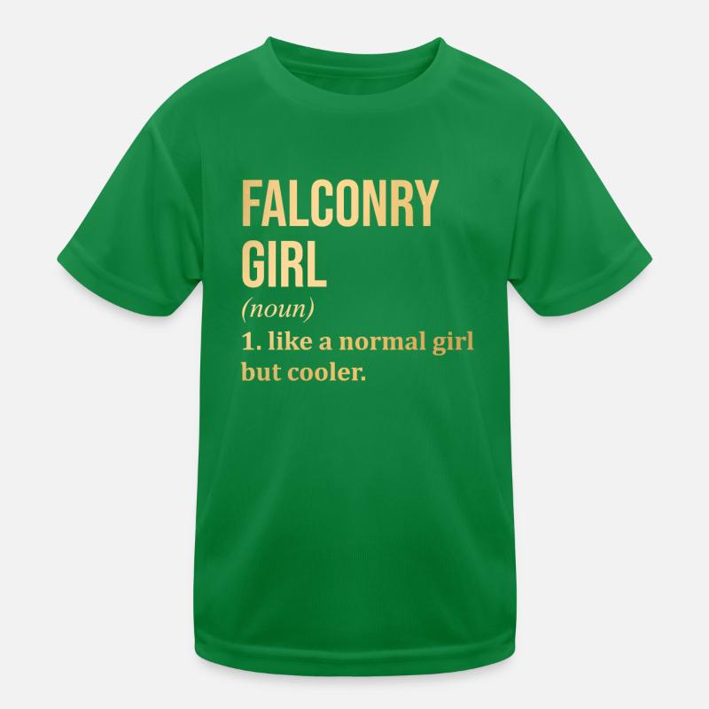 Falconry Kids Functional T-Shirt