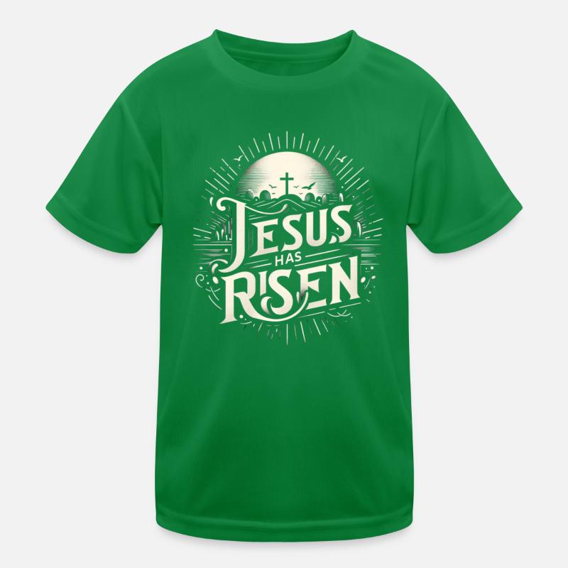 Jesus is risen. Kids Functional T-Shirt