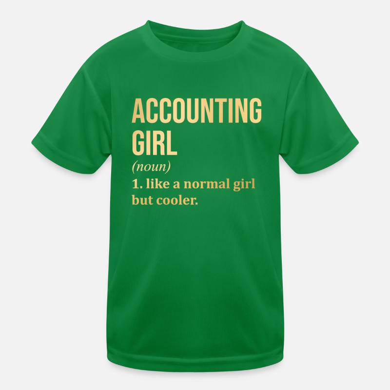 comptable T-shirt sport Enfant