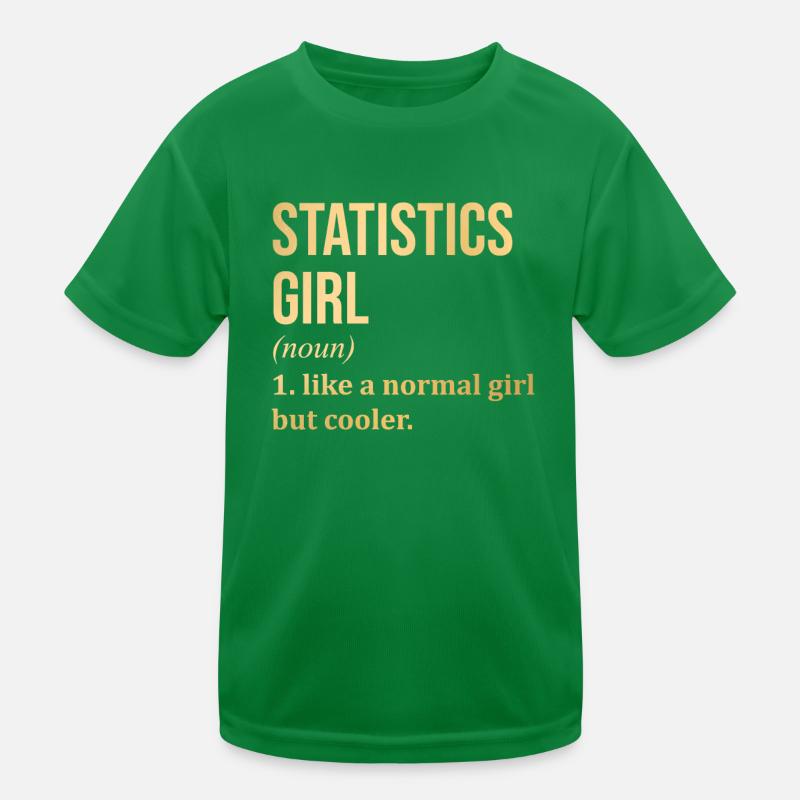 Statistics Kids Functional T-Shirt