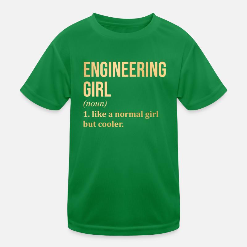 Engineer Kids Functional T-Shirt