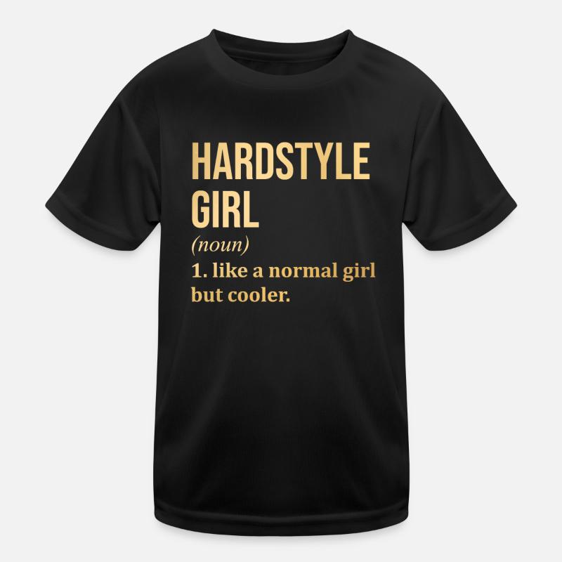HARDSTYLE Kinder Funktions-T-Shirt
