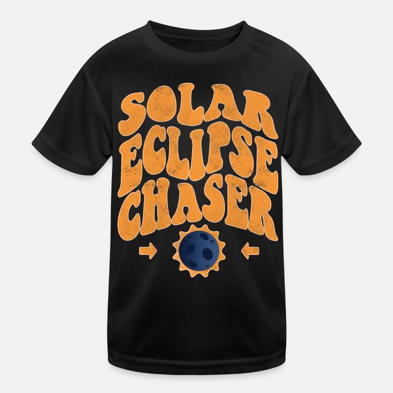 Chasseur d’éclipses solaires T-shirt sport Enfant