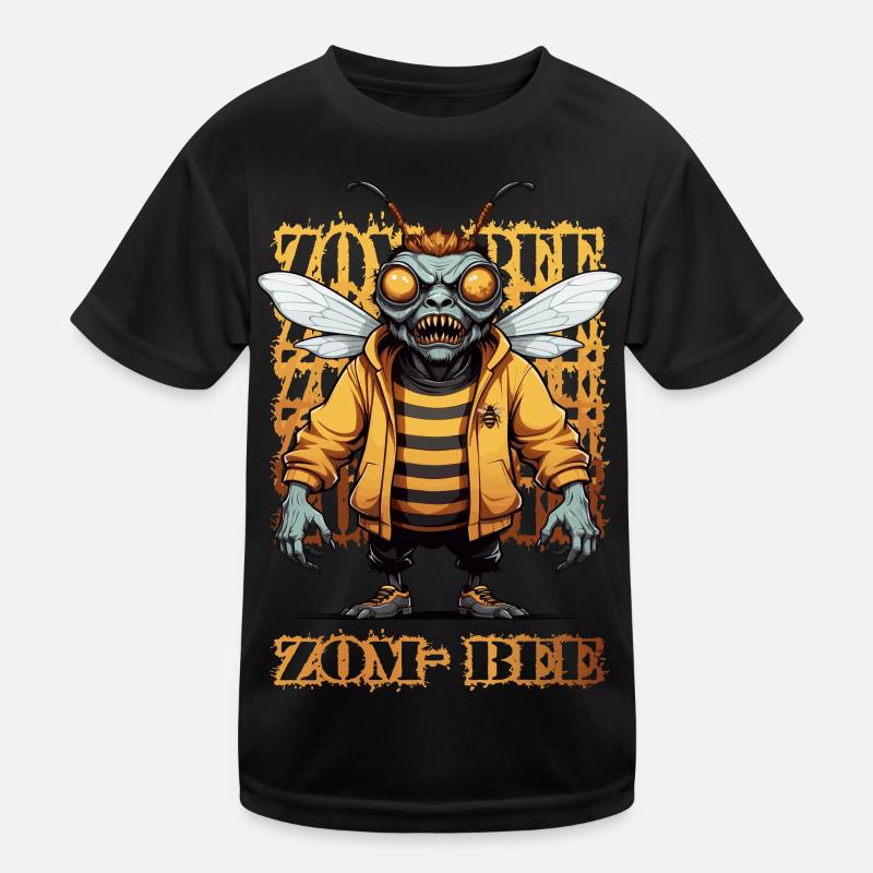 Zombie Biene Kinder Funktions-T-Shirt