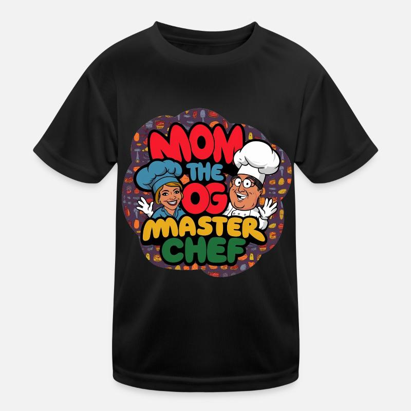 Maman chien Master Chef T-shirt T-shirt sport Enfant