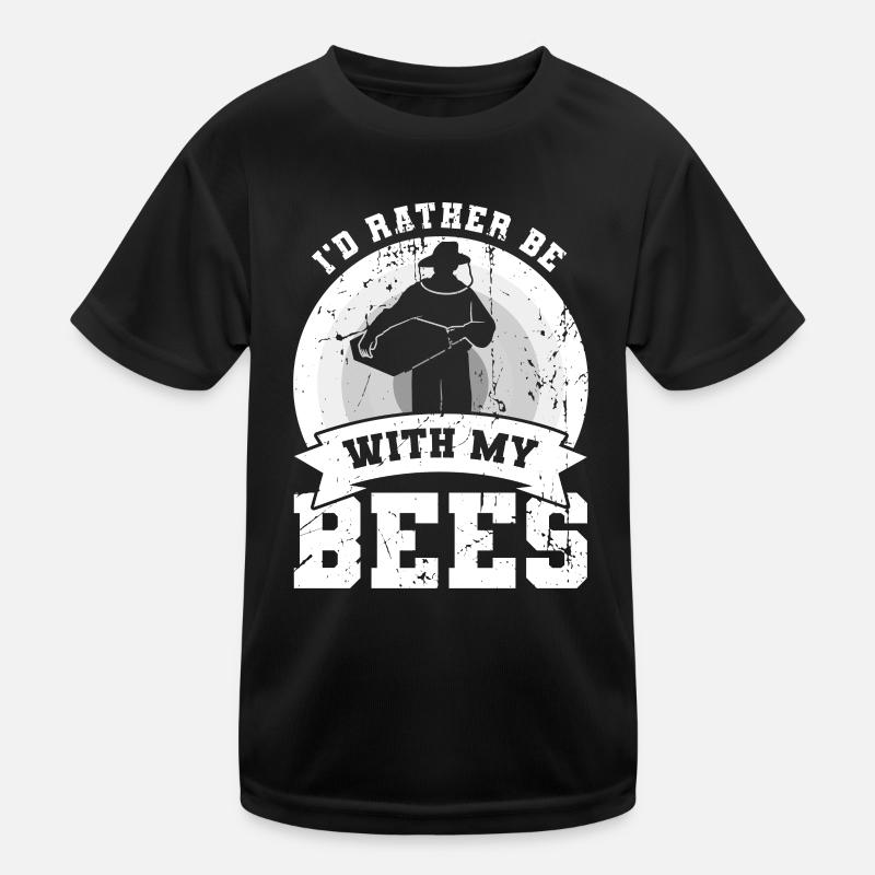Lustiger Imker Witz Kinder Funktions-T-Shirt