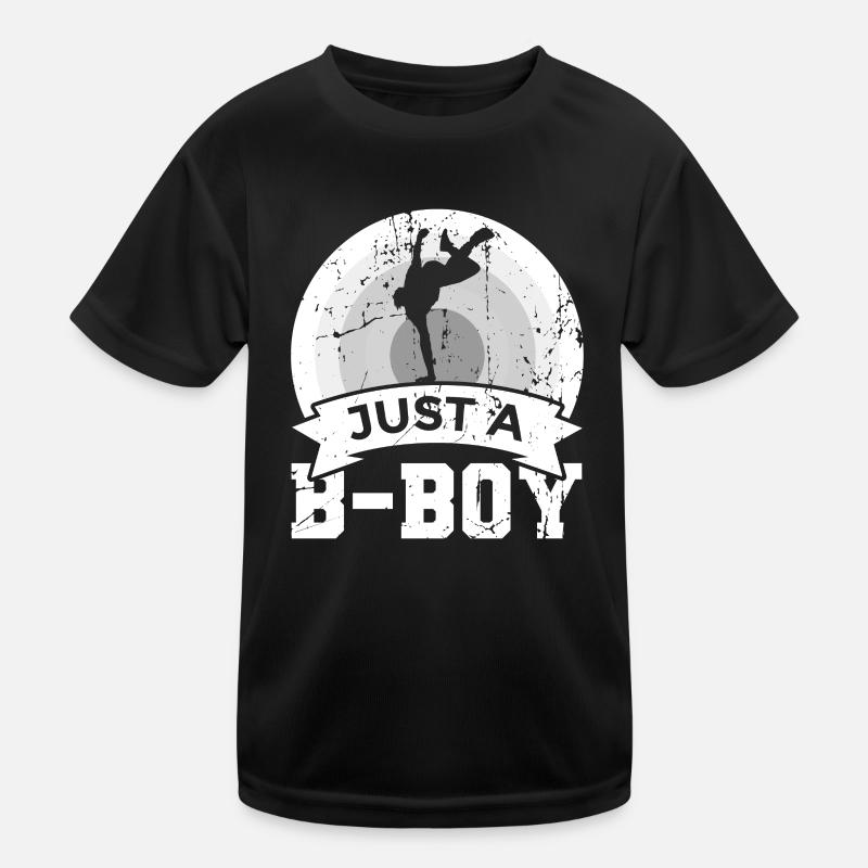 Nur ein B Boy Kinder Funktions-T-Shirt