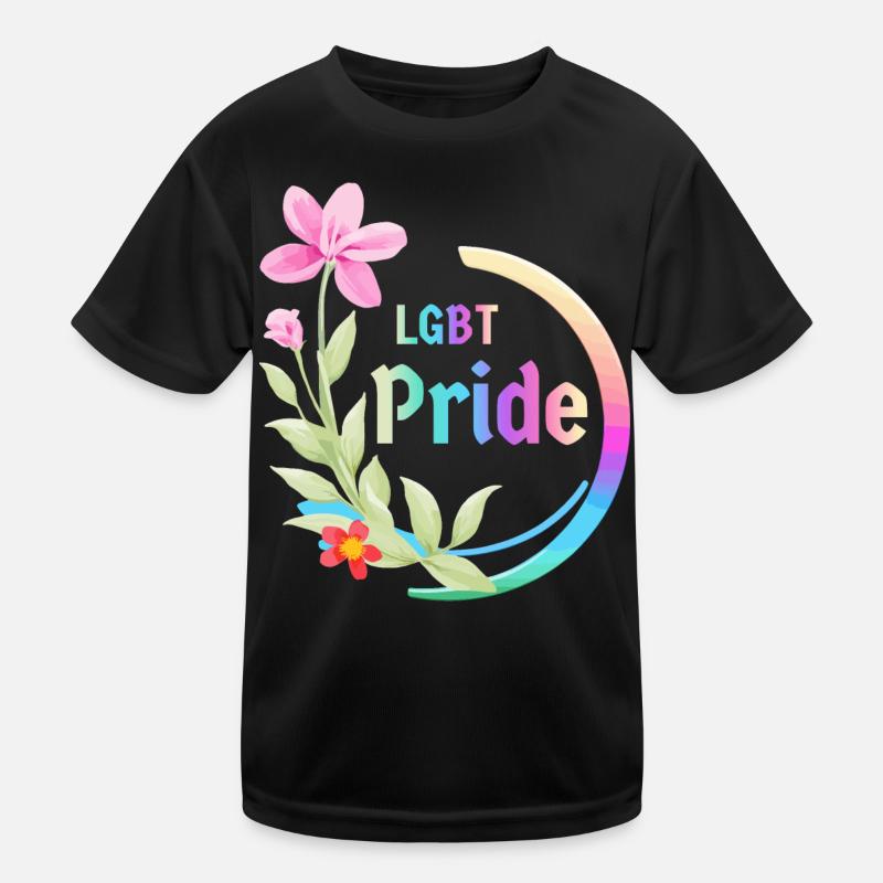Fierté LGBT T-shirt sport Enfant