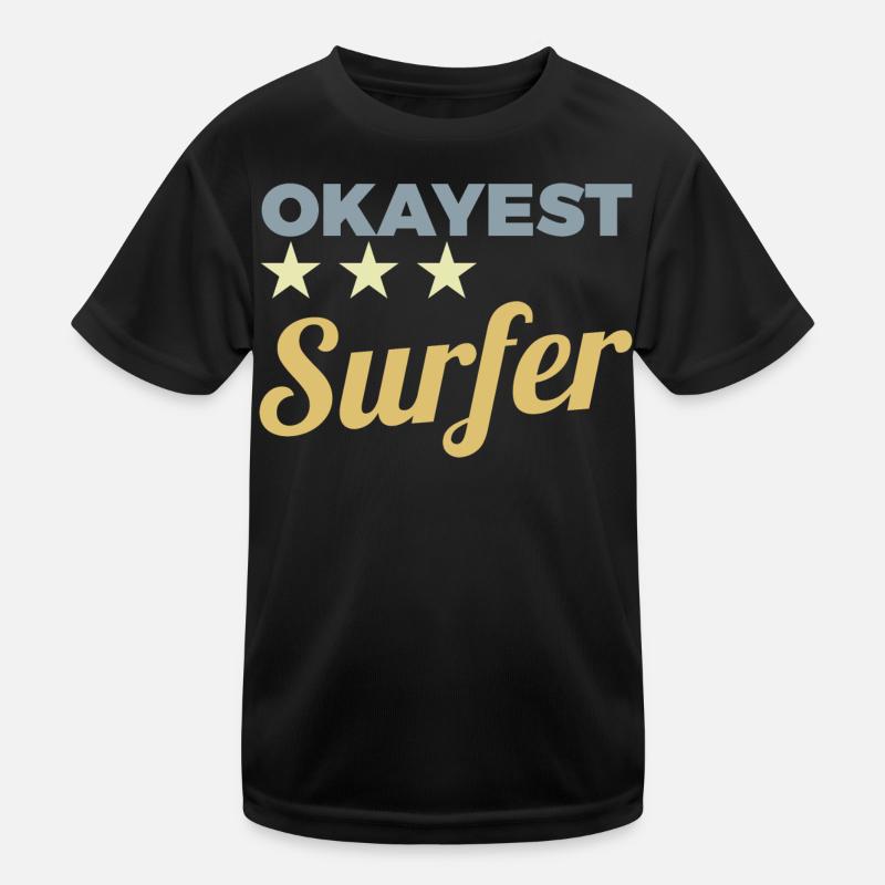 Surfeur moyen T-shirt sport Enfant