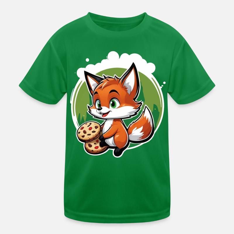 Foxy Pastry Kids Functional T-Shirt