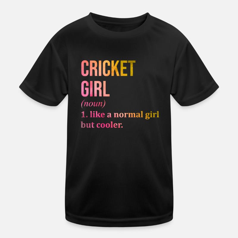 Kricket Kinder Funktions-T-Shirt