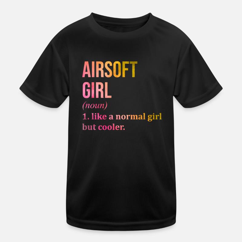 L’airsoft T-shirt sport Enfant