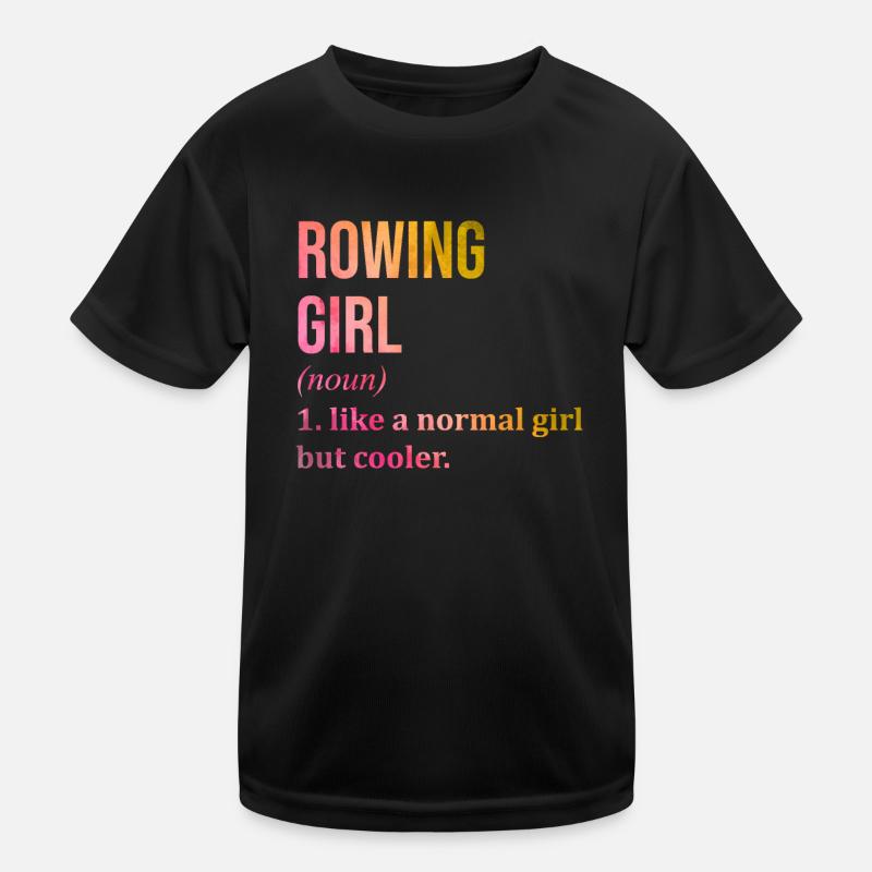 Rowing Kids Functional T-Shirt