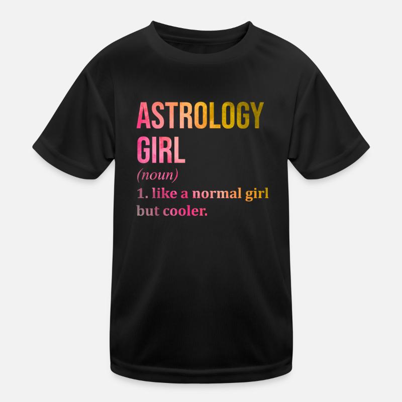 Astrologie Kinder Funktions-T-Shirt