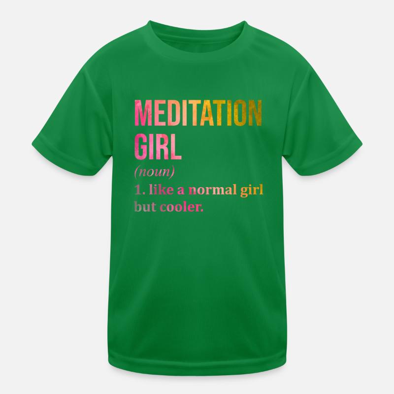 méditer T-shirt sport Enfant