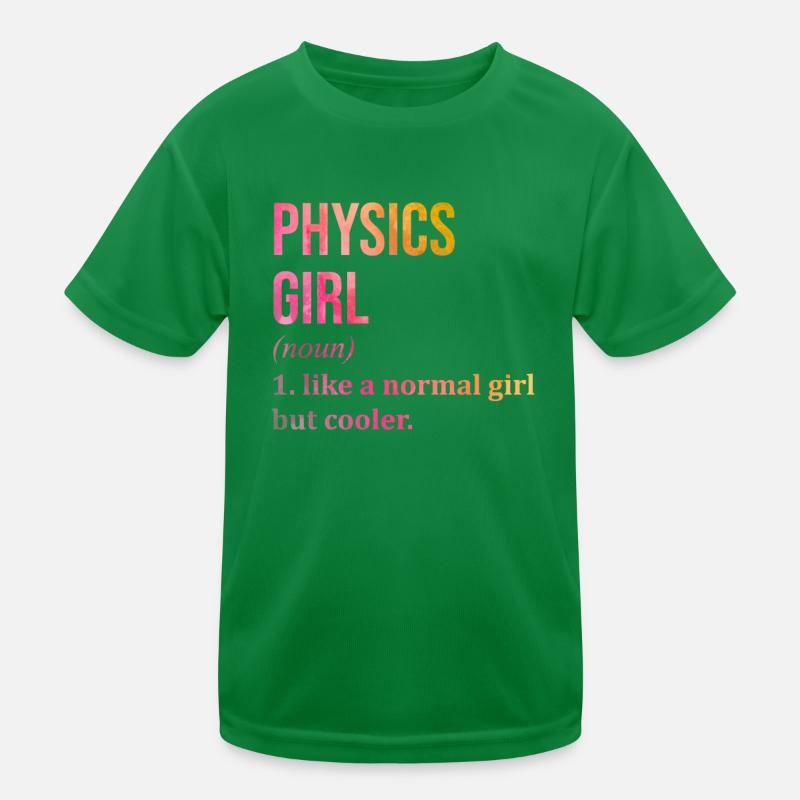 Physics Kids Functional T-Shirt