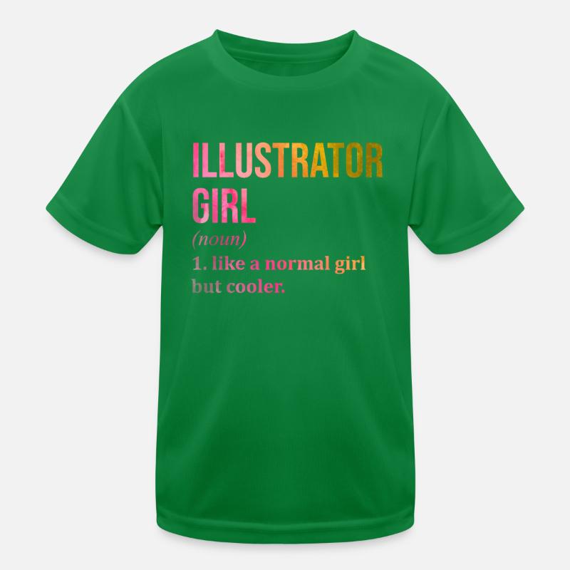Illustrator Kids Functional T-Shirt