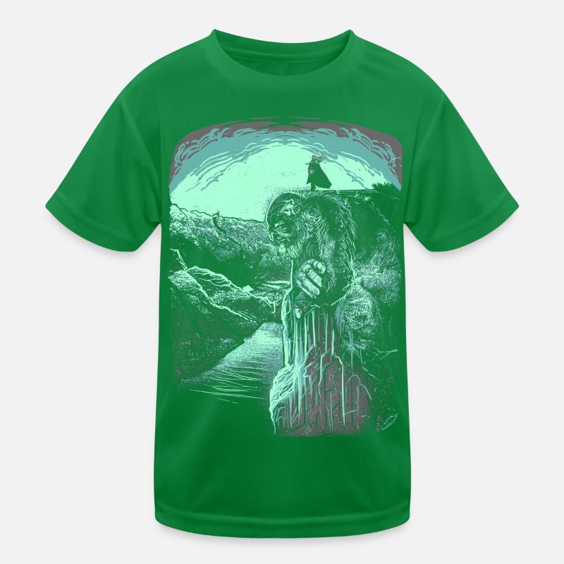 Pulpit Rock - Troll - Norway Kids Functional T-Shirt