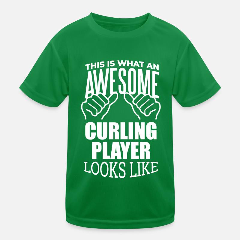 Curling Kids Functional T-Shirt