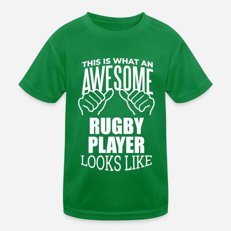 Rugby Kinder Funktions-T-Shirt