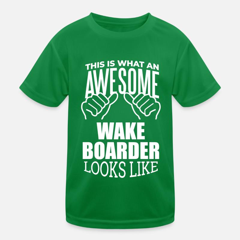 Wakeboard Kids Functional T-Shirt