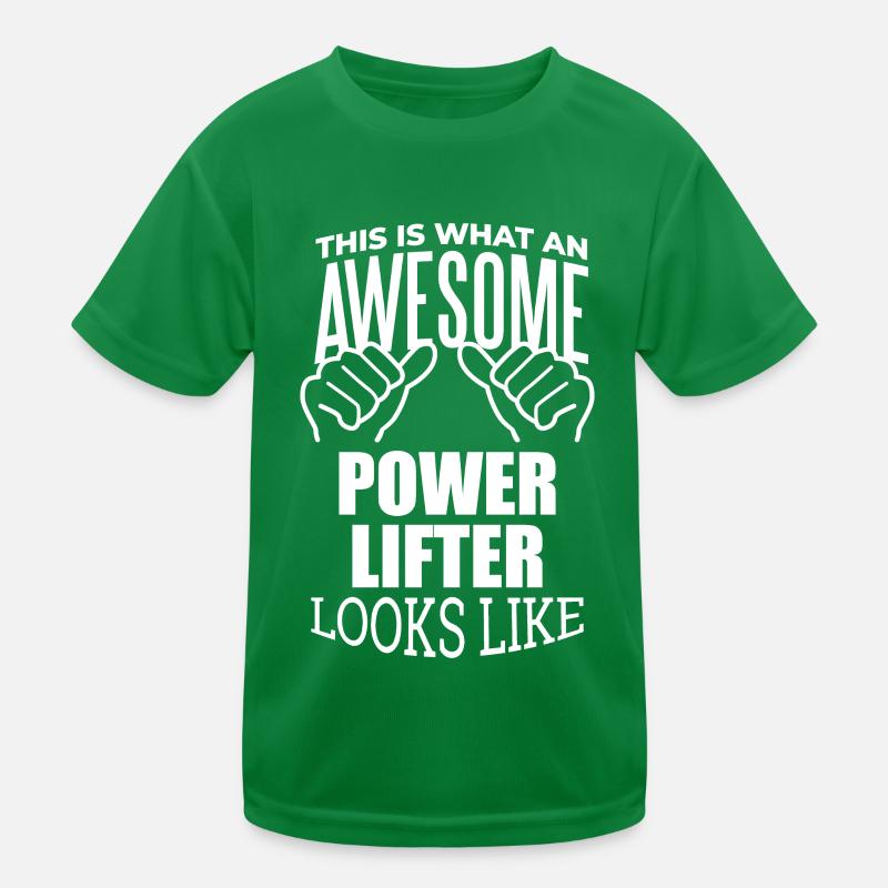 Powerlifting Kids Functional T-Shirt