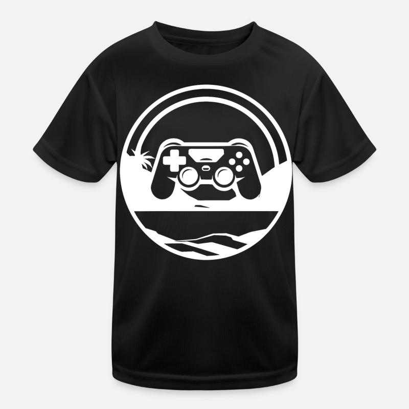 Videospiele Grafik Kinder Funktions-T-Shirt