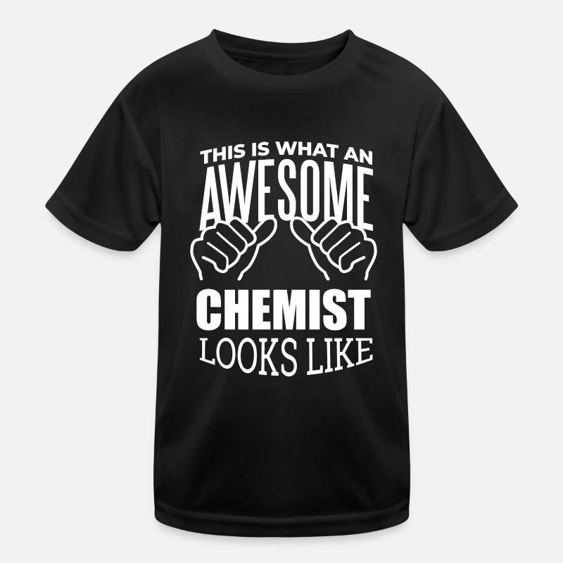 Chemiker Kinder Funktions-T-Shirt