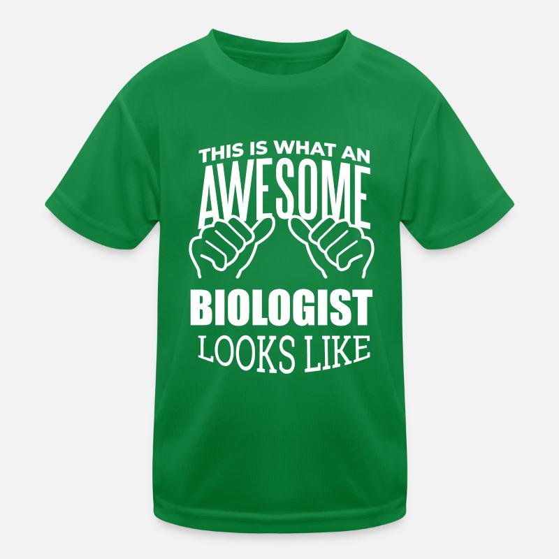 Biologe Kinder Funktions-T-Shirt