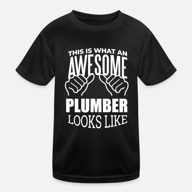 Klempner Kinder Funktions-T-Shirt