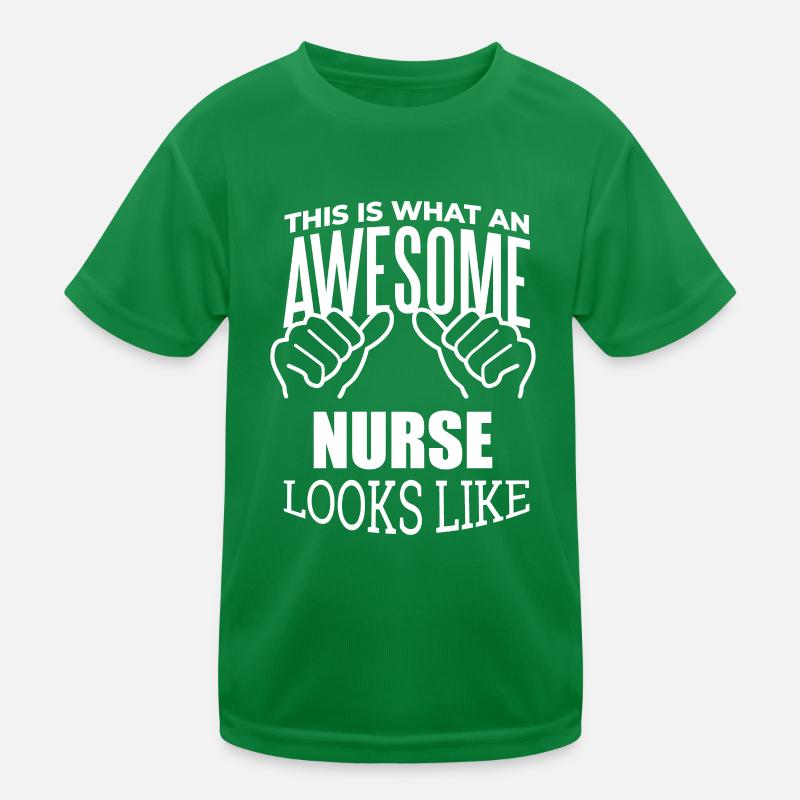 Krankenschwester Kinder Funktions-T-Shirt