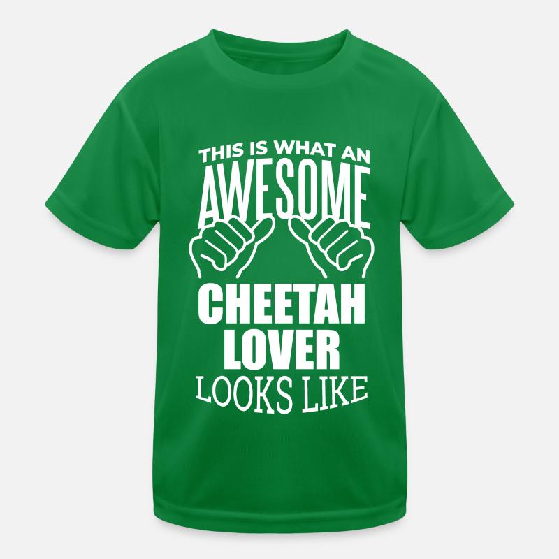 Cheetah Kids Functional T-Shirt