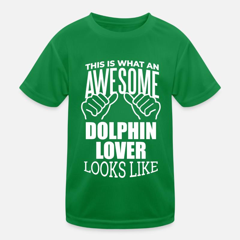 Delfin Kinder Funktions-T-Shirt