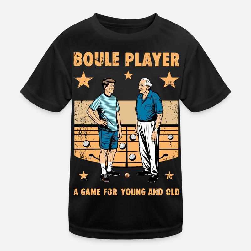 Boule player Kids Functional T-Shirt