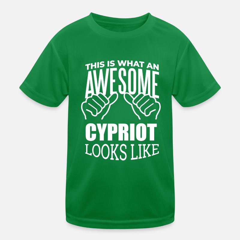 Chypre T-shirt sport Enfant