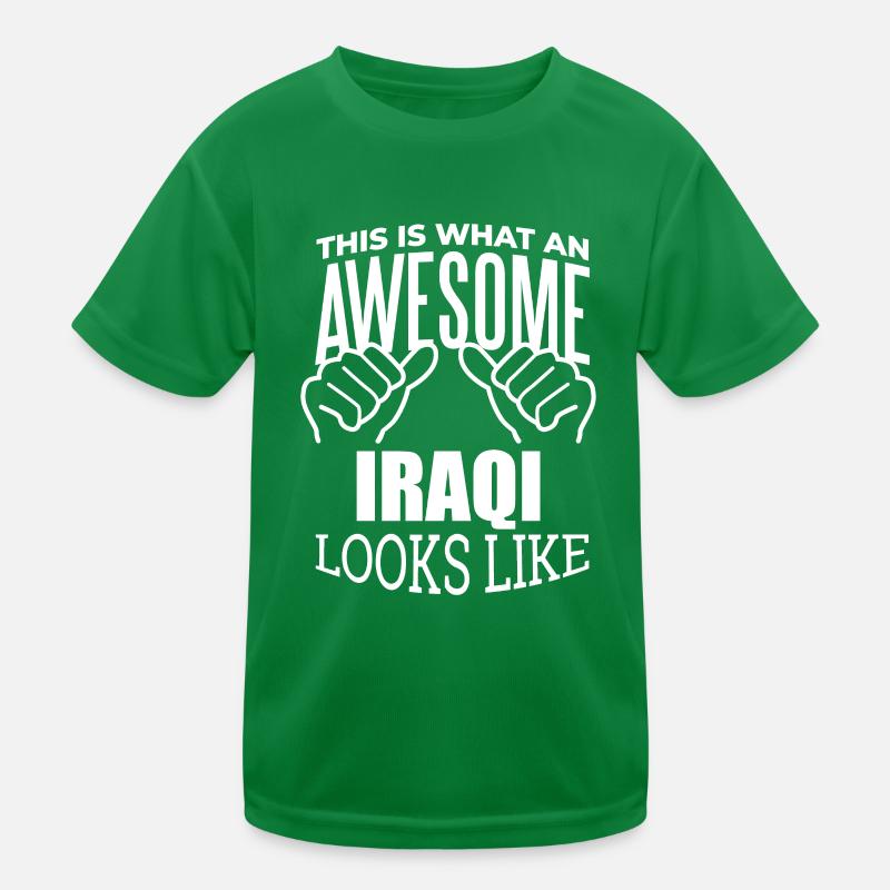 Irak Kinder Funktions-T-Shirt