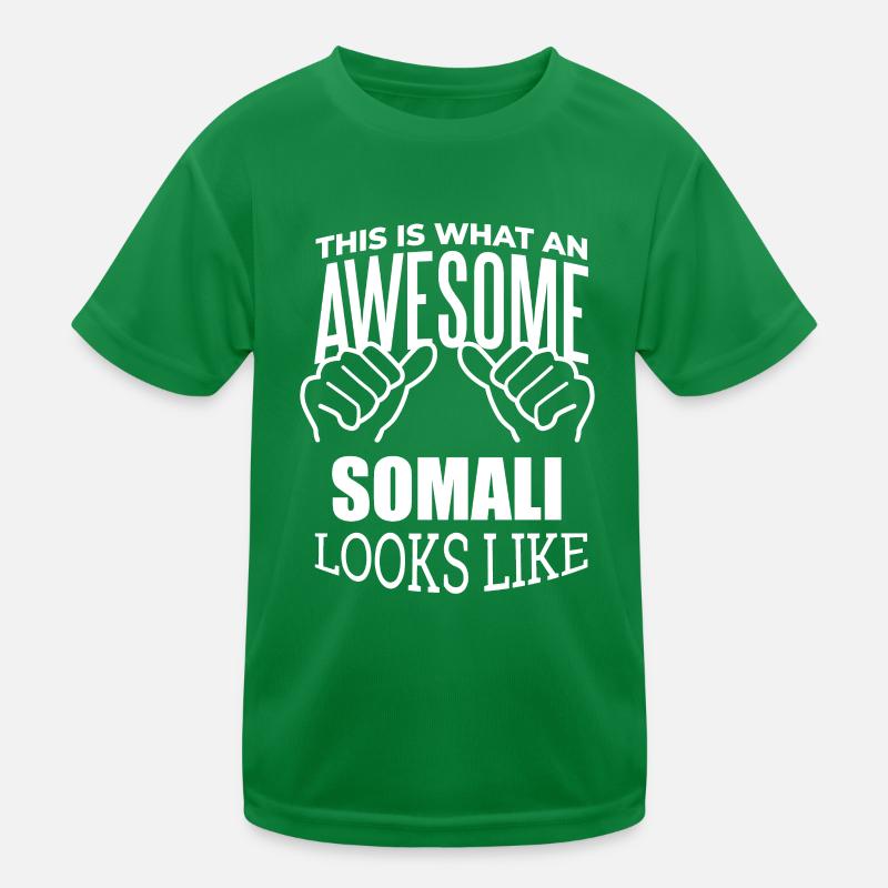 Somalia Kinder Funktions-T-Shirt