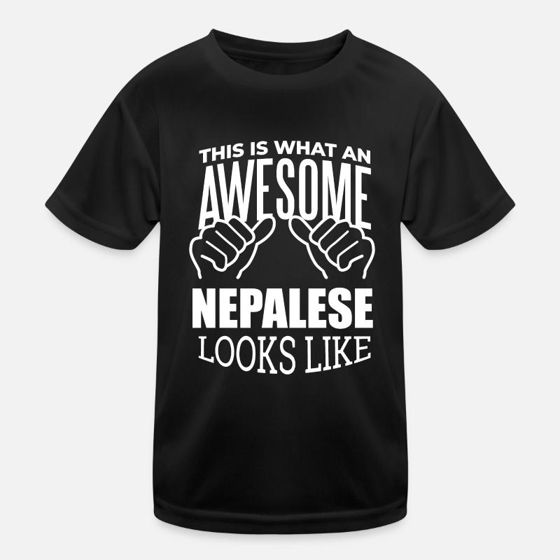 Nepal Kinder Funktions-T-Shirt