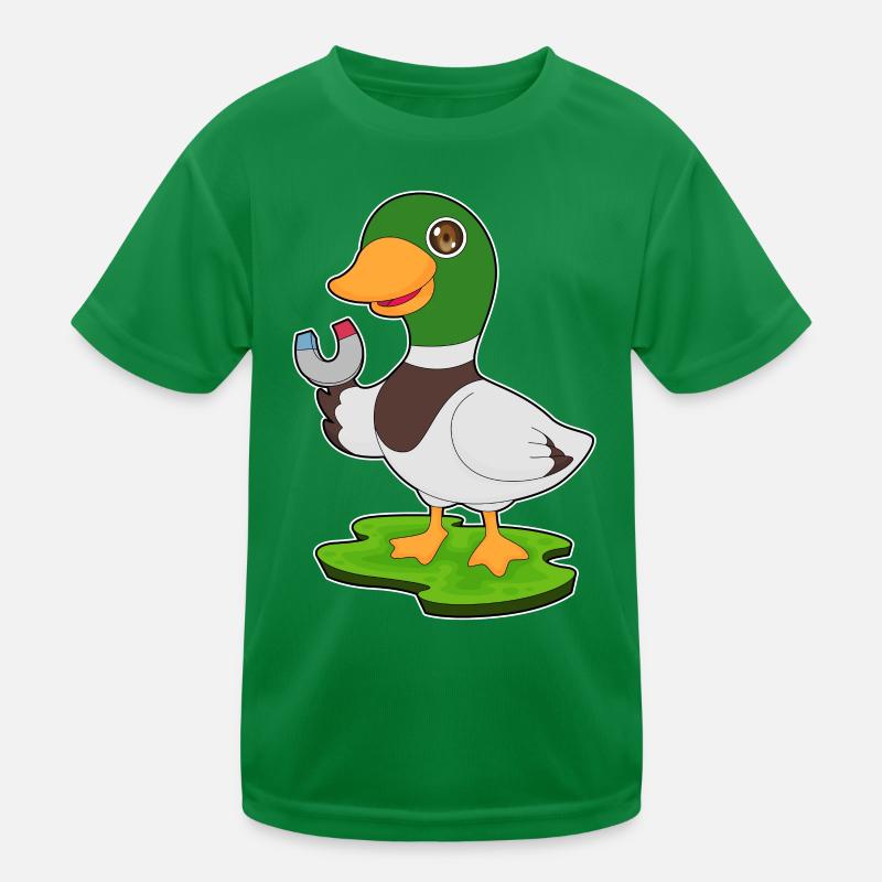 Duck Magnet Kids Functional T-Shirt