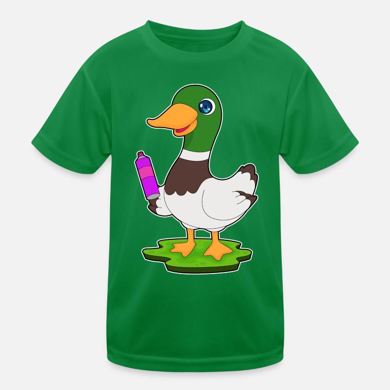 Duck Sprayer Spray Can Kids Functional T-Shirt