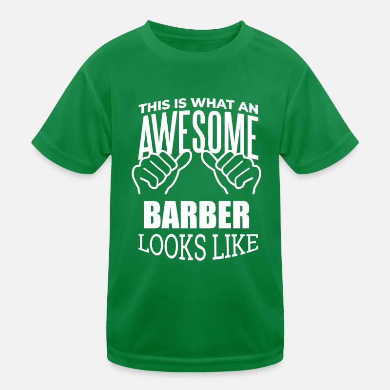 Barbier Kinder Funktions-T-Shirt