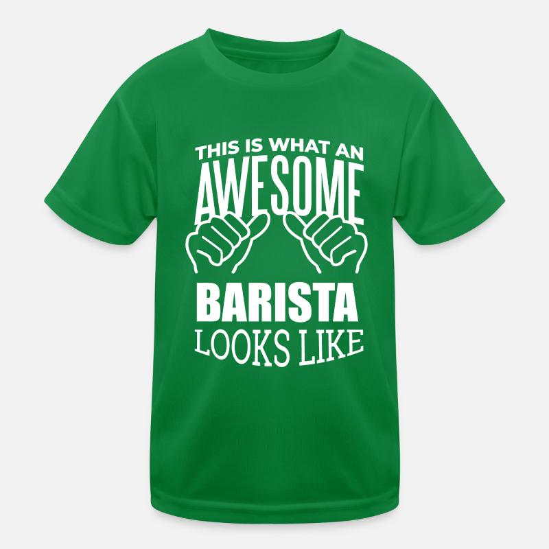 Barista Kinder Funktions-T-Shirt
